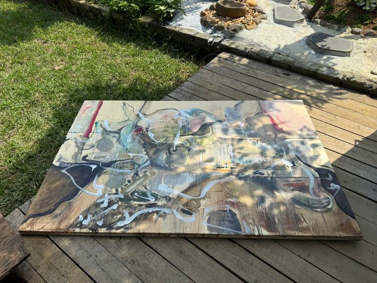 Original Abstract Painting by NguyễN ĐạI ThắNg