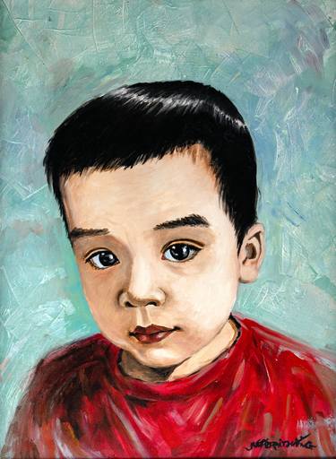 Print of Fine Art Children Paintings by Nguyễn Đại Thắng