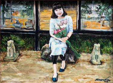 Original Portraiture Women Paintings by Nguyễn Đại Thắng