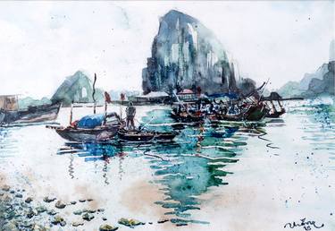 Print of Modern Landscape Paintings by Nguyễn Đại Thắng