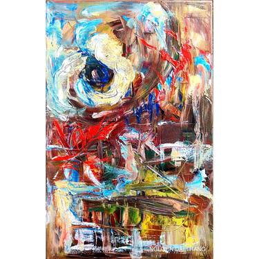 Original Abstract Expressionism Abstract Paintings by Nguyễn Đại Thắng
