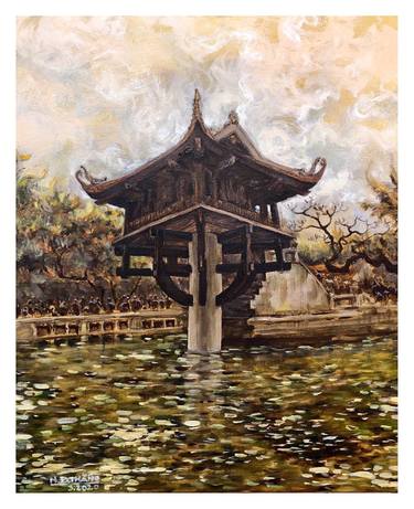 Original Realism Landscape Paintings by Nguyễn Đại Thắng