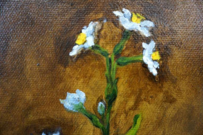 Original Expressionism Floral Painting by NguyễN ĐạI ThắNg