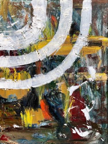 Original Abstract Expressionism Abstract Paintings by Nguyễn Đại Thắng