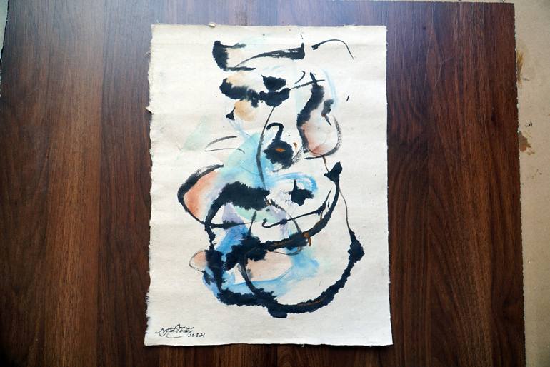 Original Abstract Expressionism Abstract Drawing by Nguyễn Đại Thắng