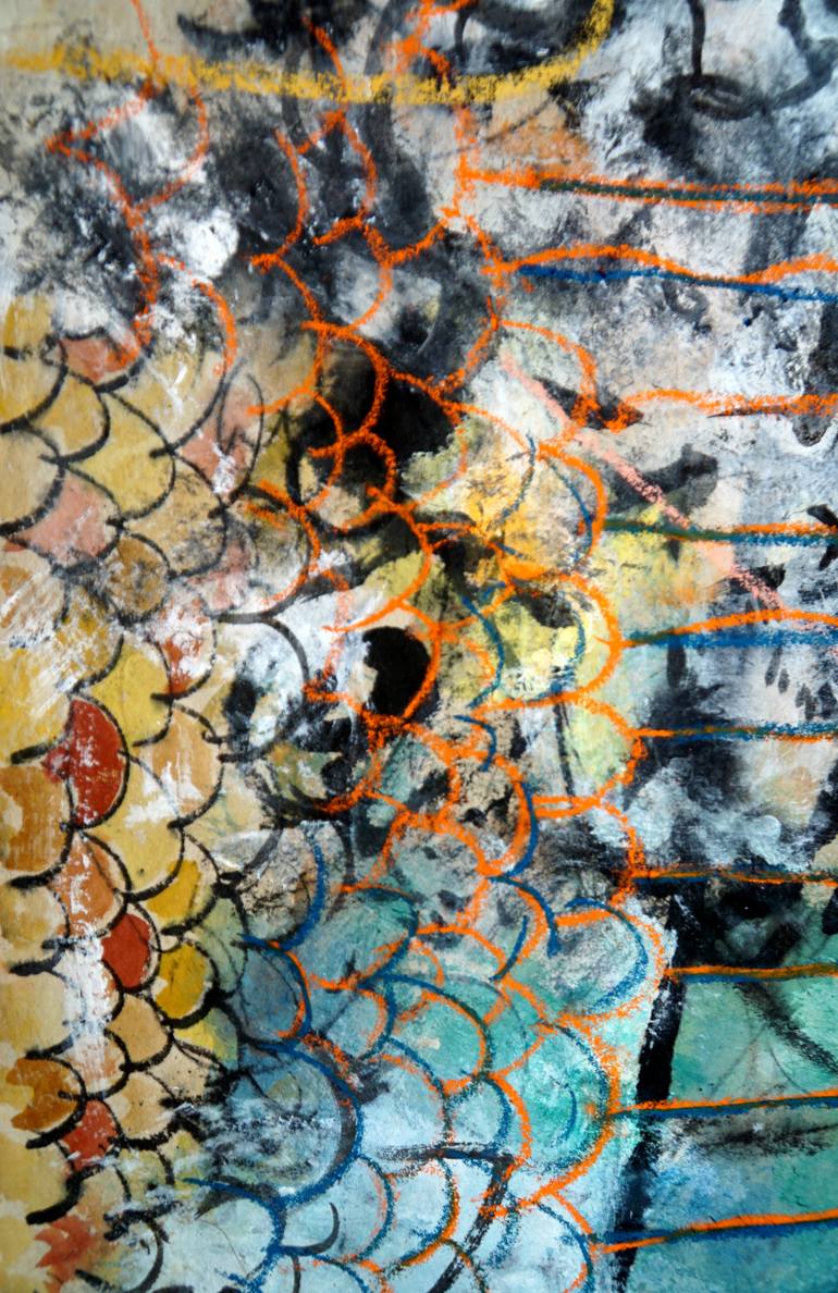 Original Abstract Painting by NguyễN ĐạI ThắNg