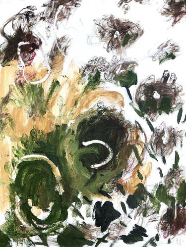 Print of Abstract Expressionism Abstract Paintings by Nguyễn Đại Thắng