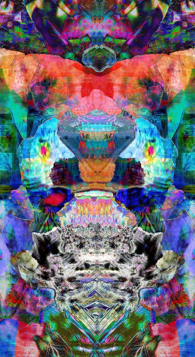 Original Abstract Mixed Media by Martin Steele