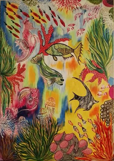 Print of Animal Paintings by Svetlana Bobariko