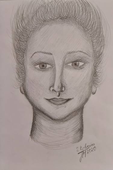 Original Realism Portrait Drawings by Svetlana Bobariko