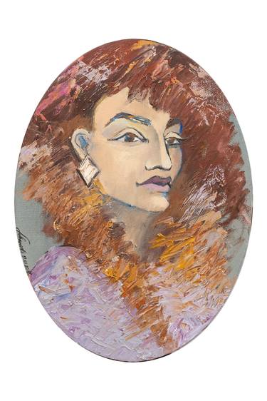 Print of Portraiture Women Paintings by Anna Lobanova