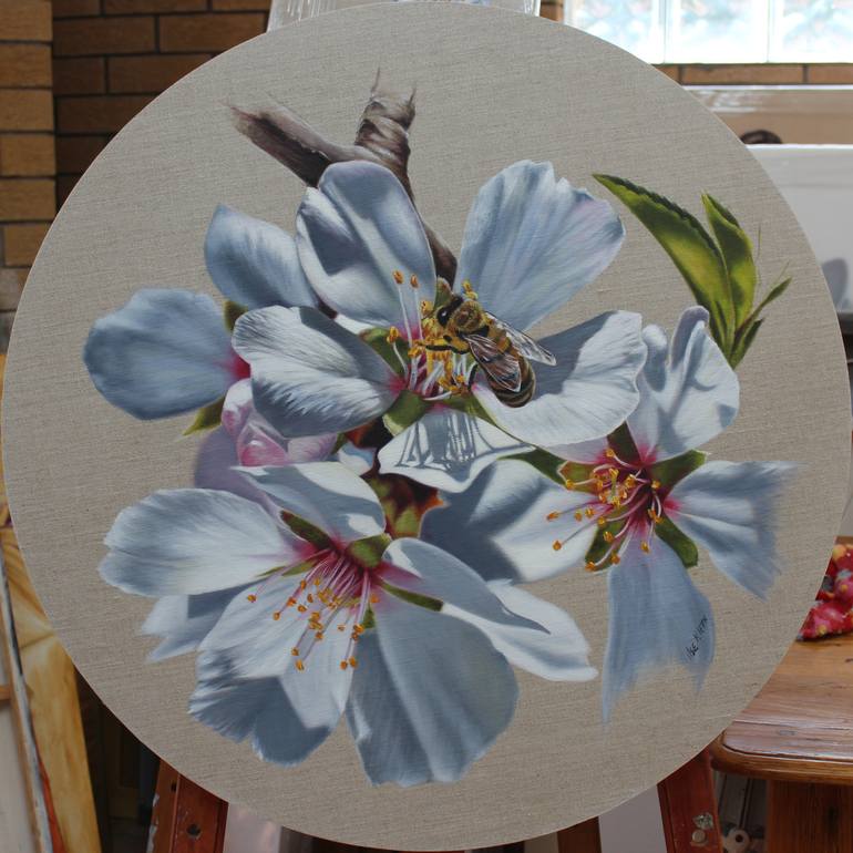 Original Other Floral Painting by Ilse Kleyn