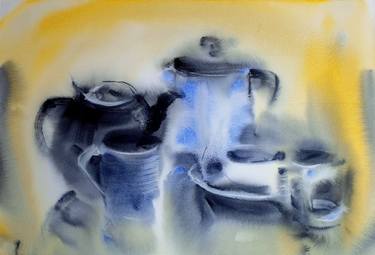 Original Abstract Food & Drink Paintings by Elena Genkin