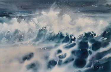 Original Seascape Paintings by Elena Genkin