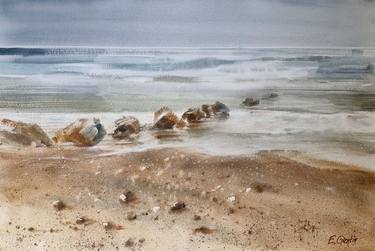 Original Seascape Painting by Elena Genkin