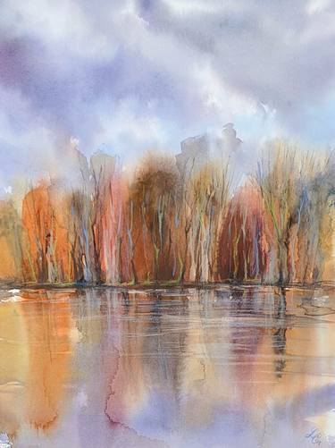 Original Impressionism Landscape Paintings by Elena Genkin