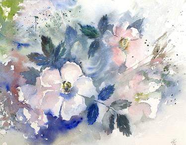 Original Impressionism Floral Paintings by Elena Genkin