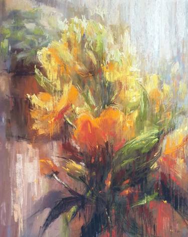 Print of Floral Paintings by Elena Genkin