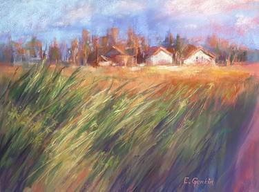 Original Impressionism Landscape Paintings by Elena Genkin
