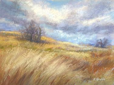 Print of Impressionism Landscape Paintings by Elena Genkin