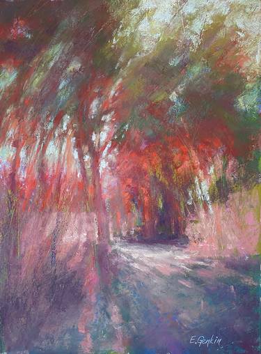 Original Impressionism Landscape Paintings by Elena Genkin