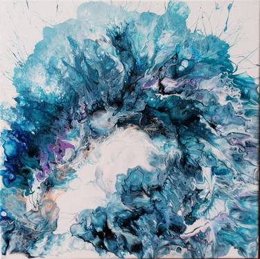 Print of Abstract Water Paintings by Ursula Roma