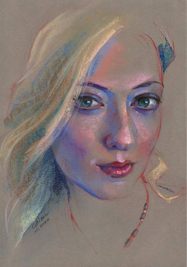 Print of Portrait Drawings by Orna Aizenshtein