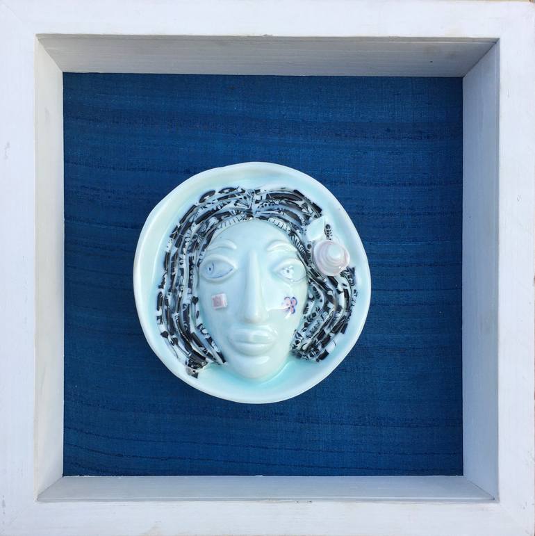 Original Abstract Expressionism Abstract Sculpture by Nandini Datta