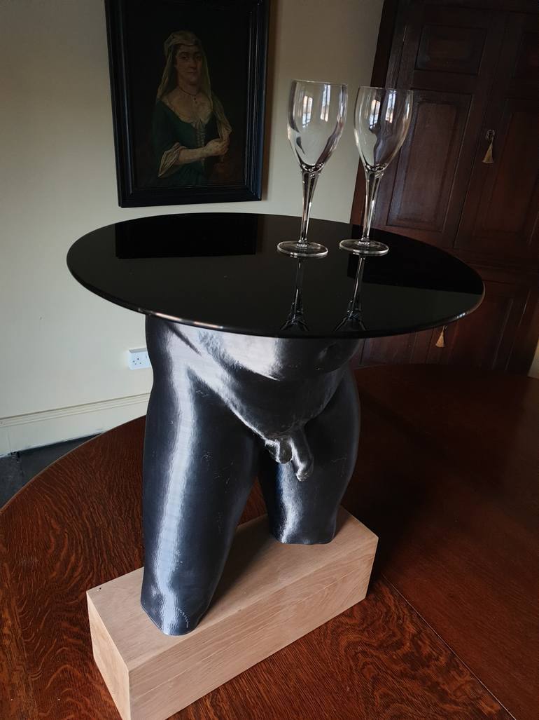 Original Documentary Erotic Sculpture by Kit Sadgrove