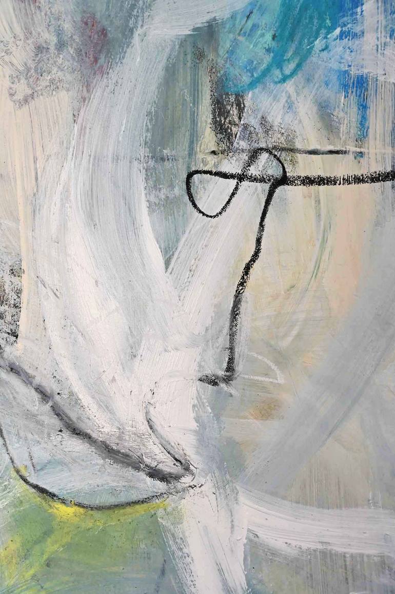 Original Abstract Expressionism Abstract Painting by Beinan Tang