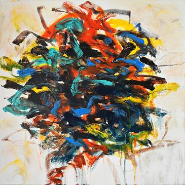 Original Abstract Expressionism Abstract Paintings by BEINAN TANG