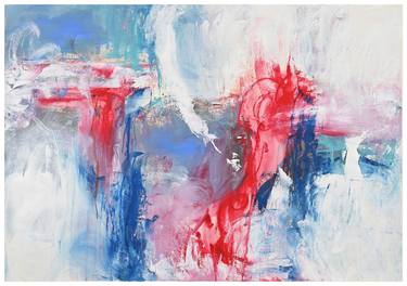 Original Abstract Expressionism Abstract Paintings by BEINAN TANG