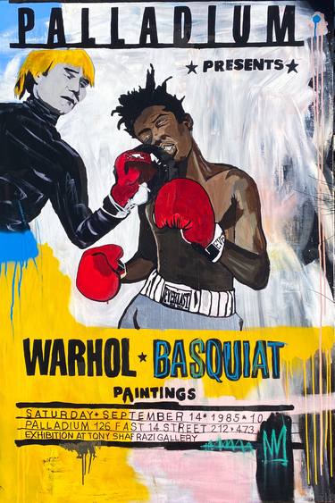 Original Pop Art Celebrity Paintings by Damian Noir