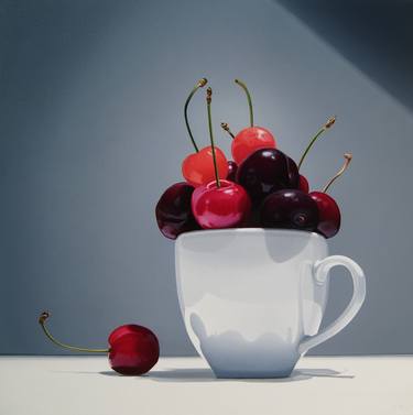 Print of Figurative Food Paintings by massimo villa