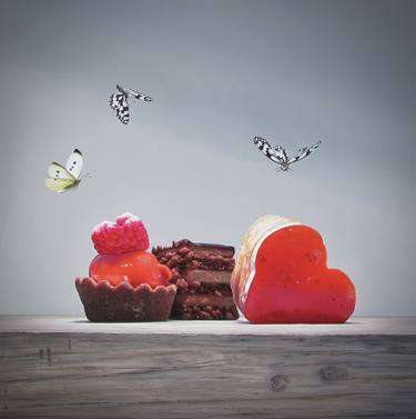 Print of Fine Art Food Paintings by massimo villa