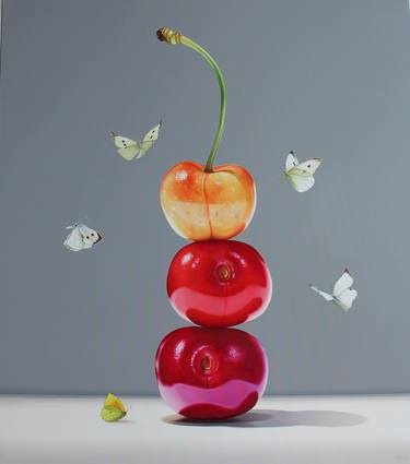 Print of Figurative Food Paintings by massimo villa
