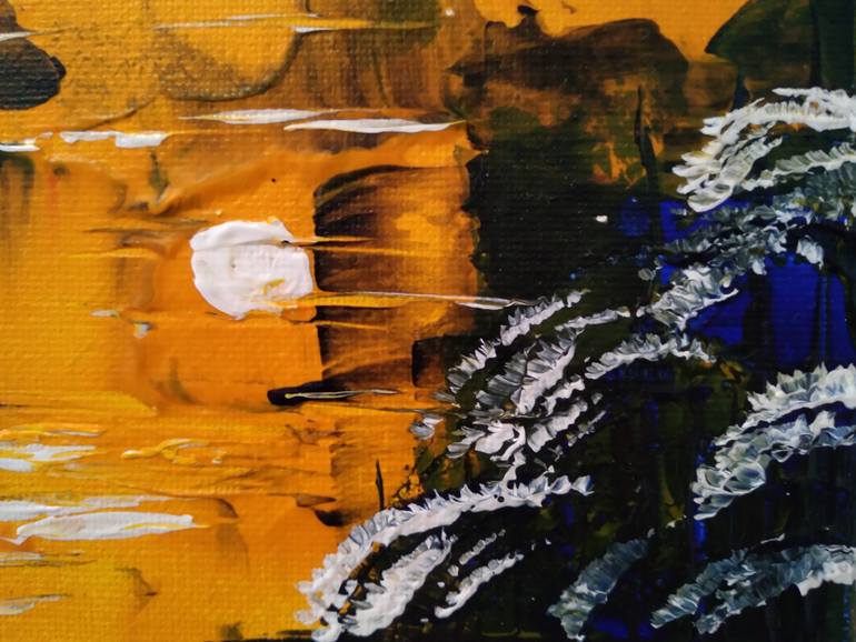 Original Abstract Expressionism Abstract Painting by Tati Geo