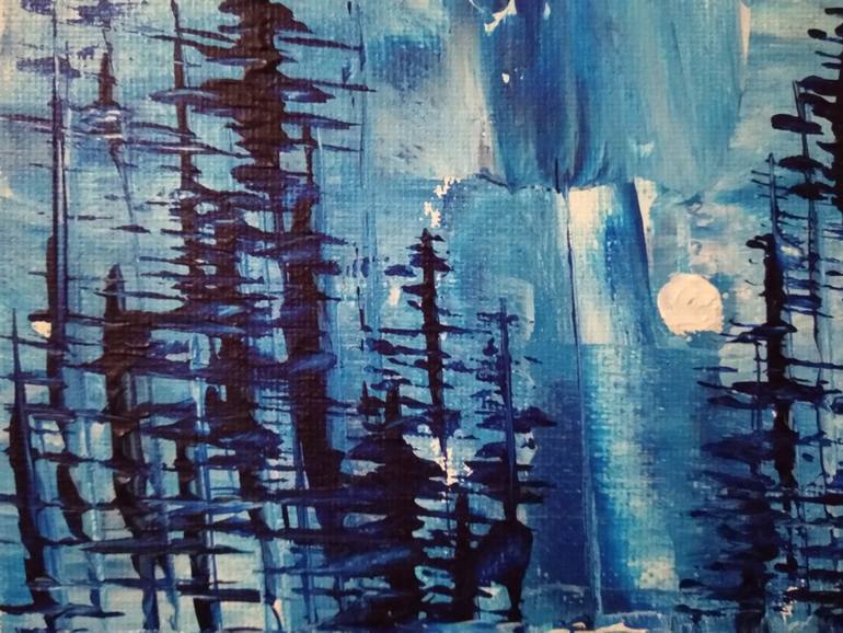 Original Abstract Expressionism Abstract Painting by Tati Geo