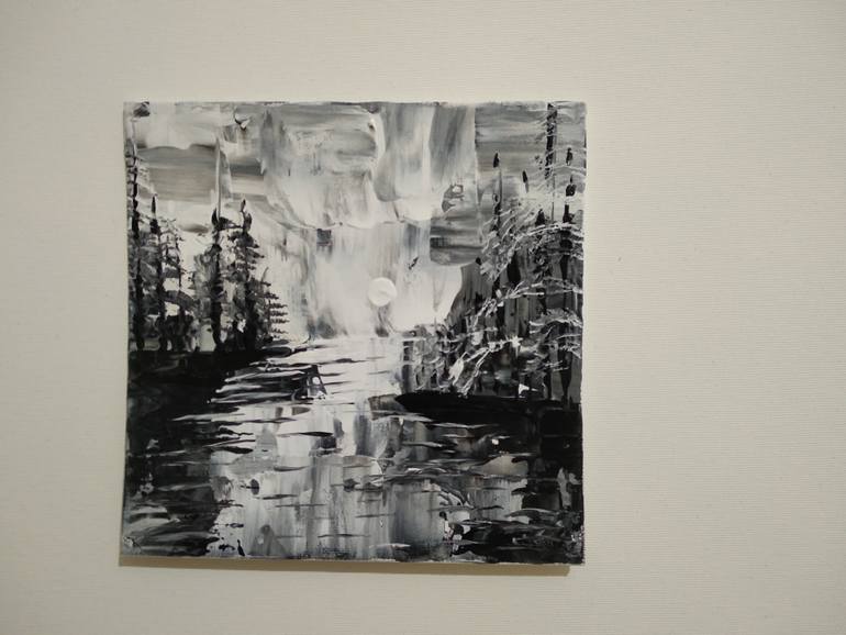 Original Abstract Expressionism Abstract Painting by Tati Geo