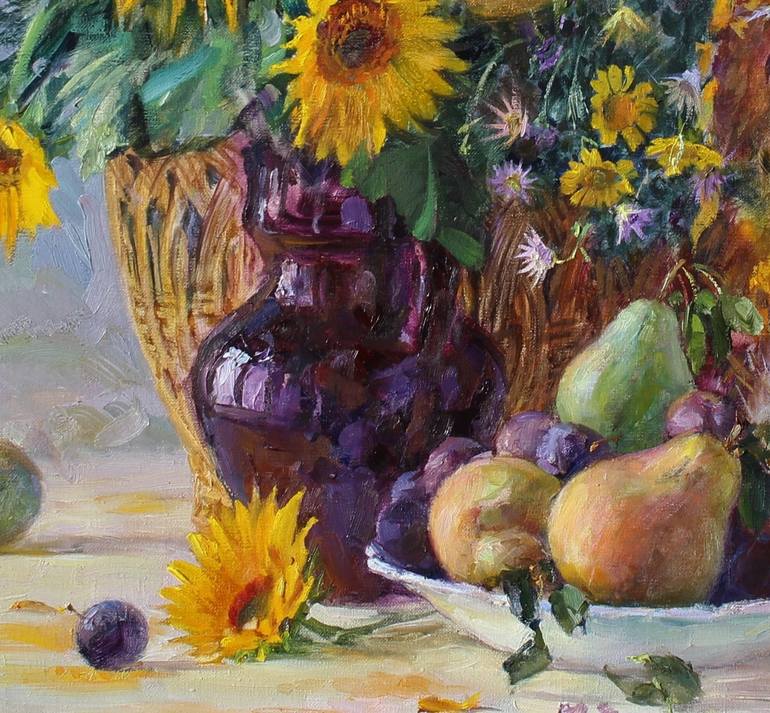 Original Realism Still Life Painting by Volodymyr Tarabanov