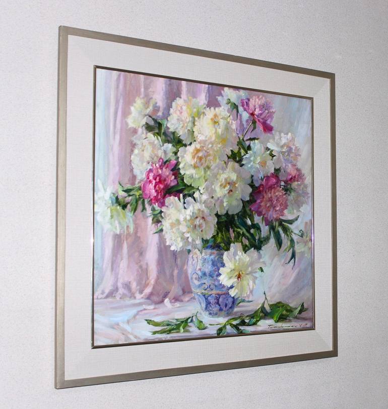 Original Realism Floral Painting by Volodymyr Tarabanov