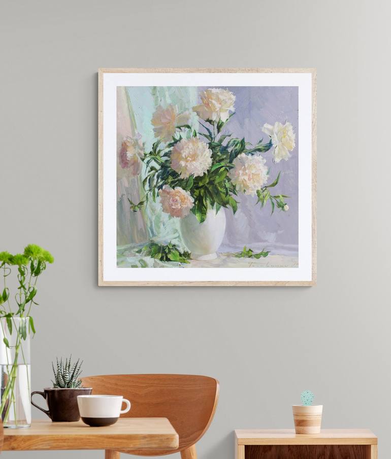 Original Realism Floral Painting by Volodymyr Tarabanov