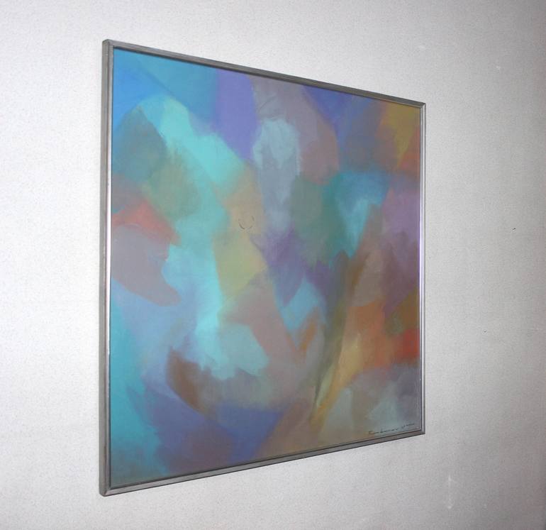 Original Conceptual Travel Painting by Volodymyr Tarabanov