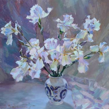 Print of Floral Paintings by Volodymyr Tarabanov