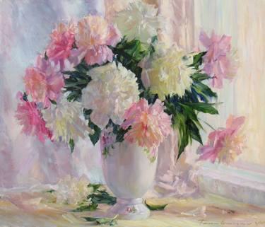 Print of Impressionism Still Life Paintings by Volodymyr Tarabanov