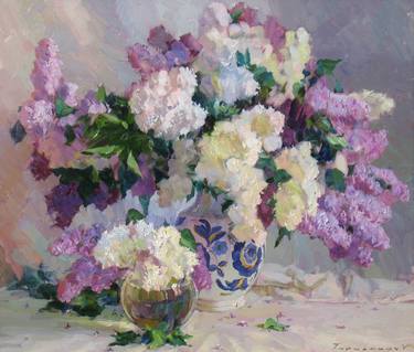 Print of Impressionism Still Life Paintings by Volodymyr Tarabanov