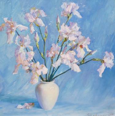 Original Impressionism Floral Paintings by Volodymyr Tarabanov