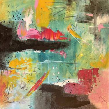 Original Abstract Expressionism Abstract Paintings by Evan Stuart Marshall