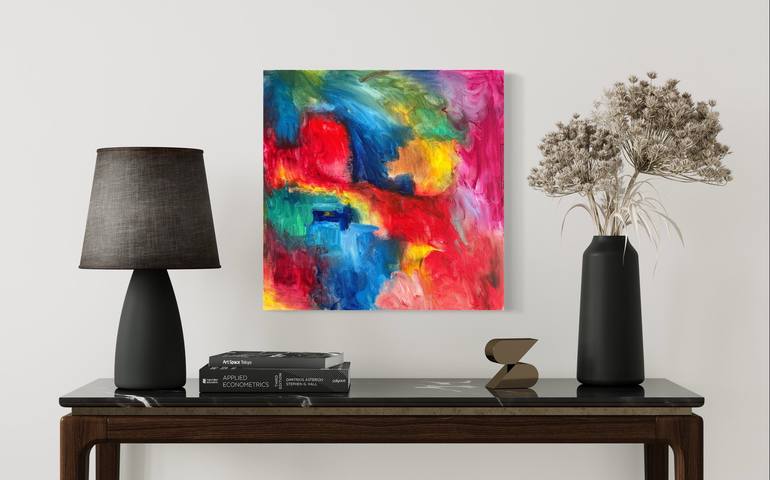 Original Expressionism Abstract Painting by Evan Stuart Marshall