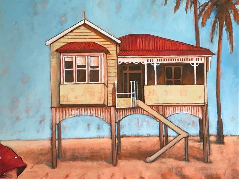 Original Realism People Painting by Mary Conder